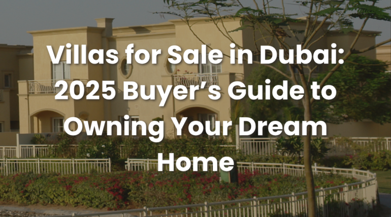 Villas for Sale in Dubai